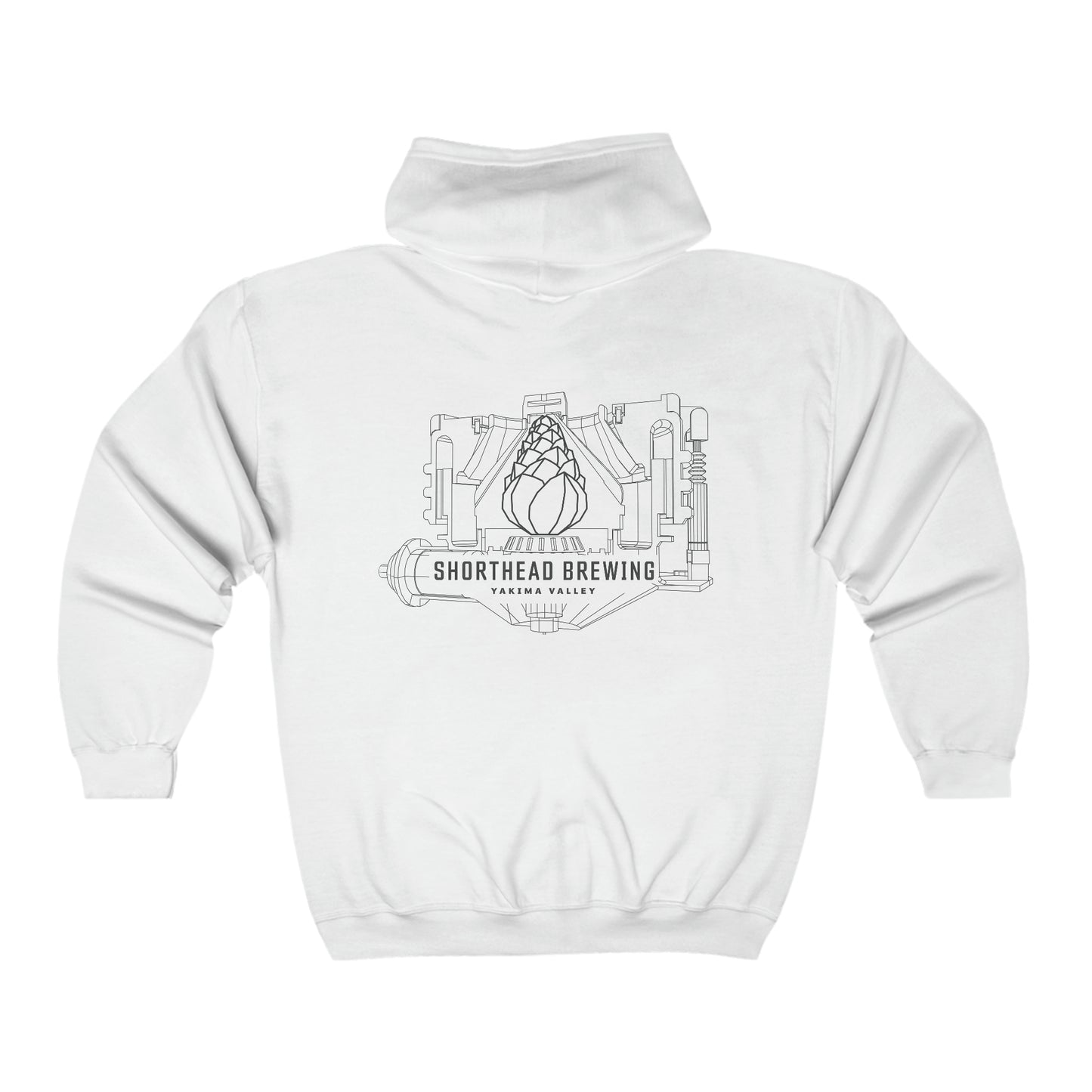 Unisex Heavy Blend™ Full Zip Hooded Sweatshirt